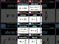 Physics Formula #physics #neet #physicswallah #exam #science