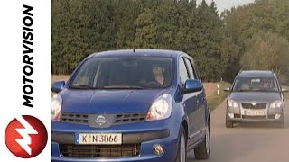 Nissan Note vs. Skoda Roomster