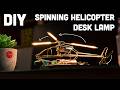 [Satisfying] Make Your Own Helicopter Desk Lamp