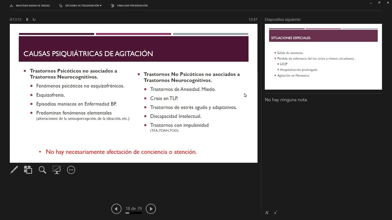 Ateneo de residentes 02/08/24. Urgencias de salud mental.
