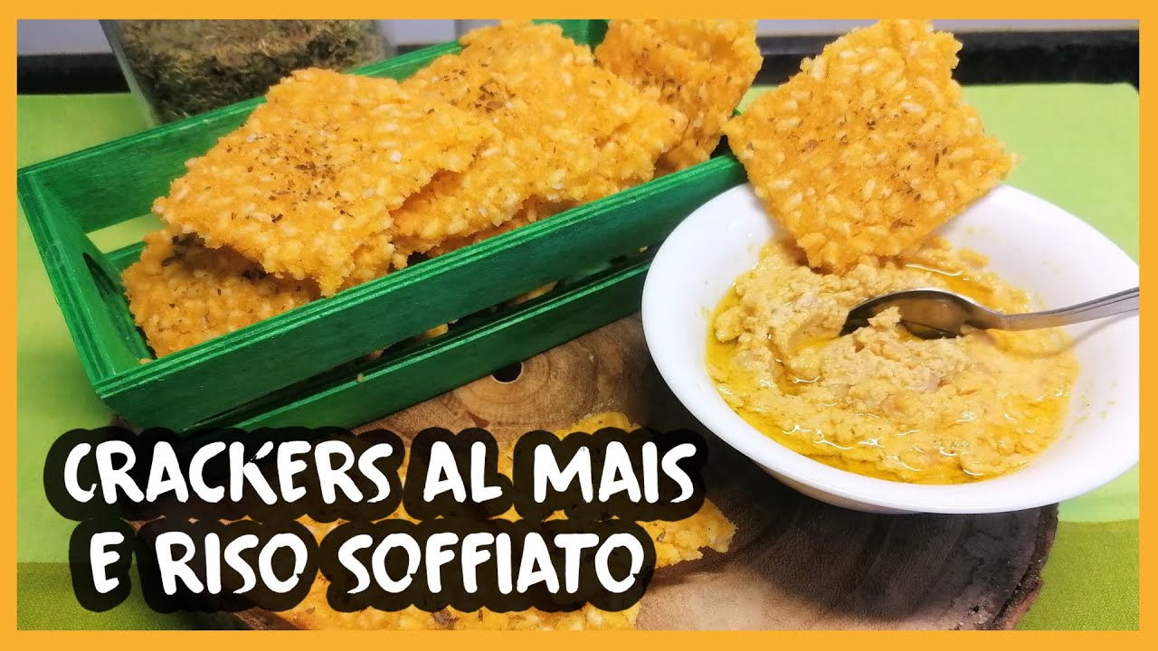 Crackers al mais e riso soffiato #261 - YouTube