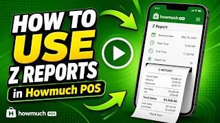 How to Use Z Reports in Howmuch POS