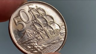 New Zealand 50 cent 2006 Elizabeth II #coin #collection