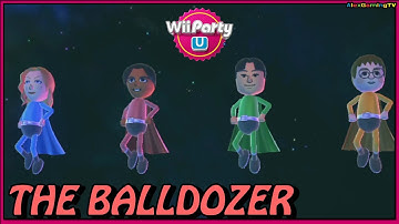 Wii Party U - The Balldozer🎵 Rachel vs Paula vs Hyun-woo vs Skip ( Eng Sub) | AlexGaming