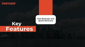 Looking for a complete backup Solutions ?