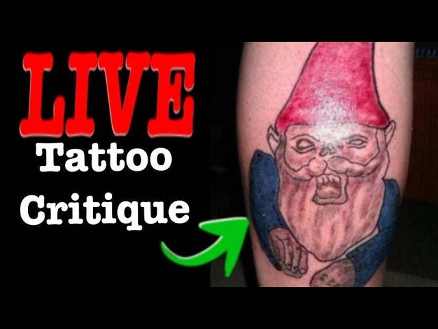 🔴Critiquing Your TATTOOS LIVE EP#30 🤘 +Tattoo Challenge Competition!! -  YouTube