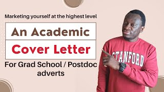 An academic cover letter for PhD or Postdoc applications | Stanford Postdoc samples