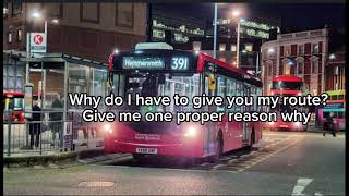 Interactive buses 1: Route 391 withdrawn
