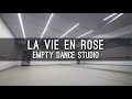 La vie en rose but you are in a empty dance studio  izone