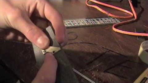 How to set up control horns, push rods, ect