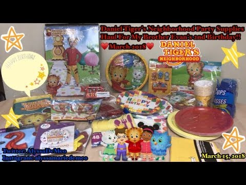 Daniel Tigers Neighborhood Party Supplies