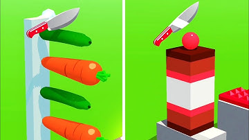 Slice It All Game! Satisfying and Relaxing ASMR Slicing Video NEW UPDATE