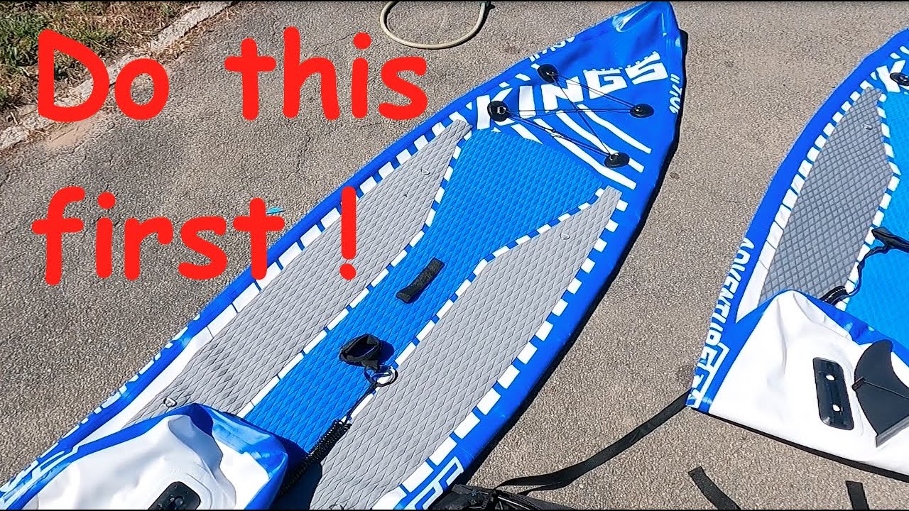 Adventure Kings SUP Board issue ! Easy fix YouTube