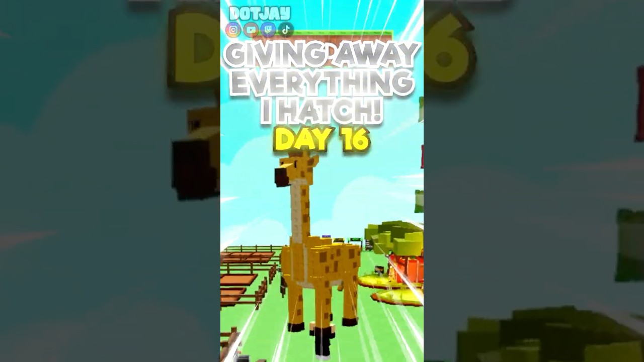 DAY 16 FREE PETS GIVEAWAY 🔥😲 | #growagarden #giveaway #roblox