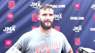 Garrett Shrader Interview | Training Camp Week 3