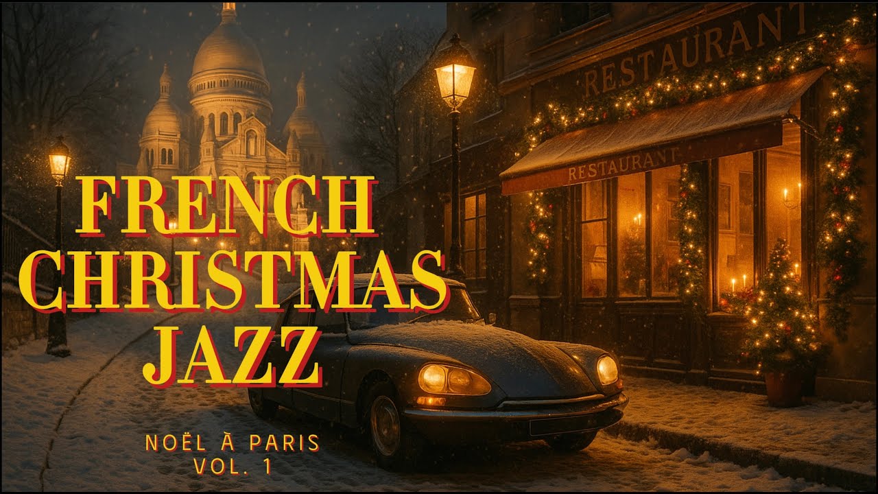 French Christmas Jazz Vol. 1 – Noël à Paris | Cozy Café Jazz for Winter Nights
