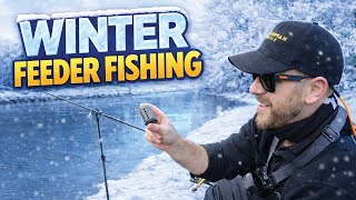 Een fantastische winterse vissessie op de rivier de Ribble!