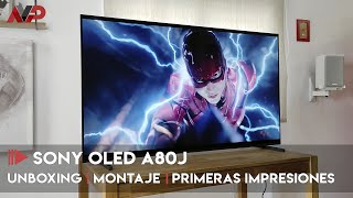 Avpasión Videos Sony A80J: unboxing y primeras impresiones de esta nueva y espectacular OLED