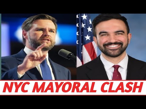 J D Vance Vs Zohran Mamdani NYC Mayoral Race Controversy
