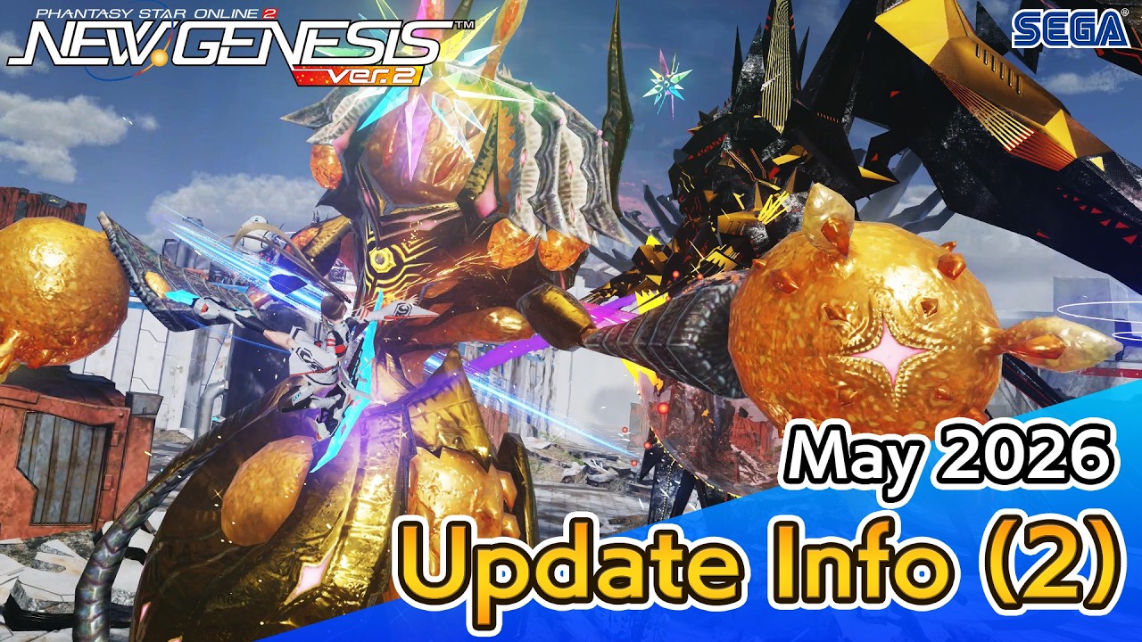 PSO2 NGS - May 2026 Update Information