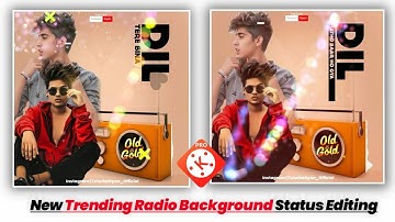 #increaseyoutubeVivews #increasefollowing How To Make New Trending Status Video editing in KineMaste