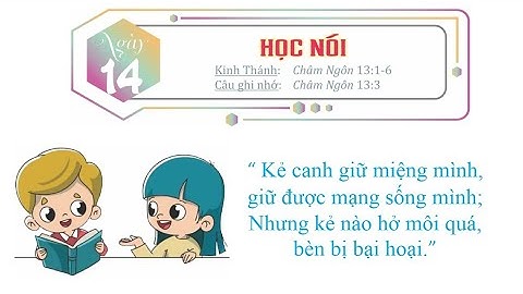 Ngày 14 HỌC NÓI 😲 Thế giới mới tuổi thơ 117