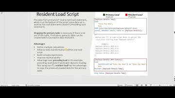 Data Residency: Mastering Resident Load in Qlik Sense!