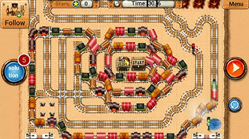 Rail Maze 2 Long Train Gameplay - Train Puzzle Game - Android Gameplay #1924