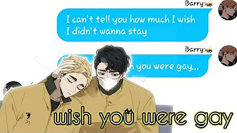 Haikyuu texts - Atsumu confesses to Sakusa (wish you were gay) SakuAtsu