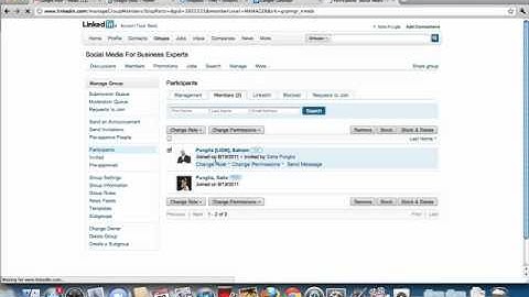 Removing members from LinkedIn Groups
