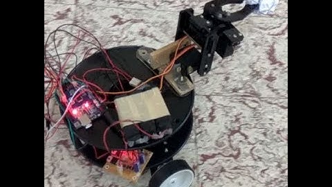 Pic and Place robot using Arduino and Bluetooth module(HC-05)
