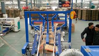 Automatic folder gluer stitcher count ejector