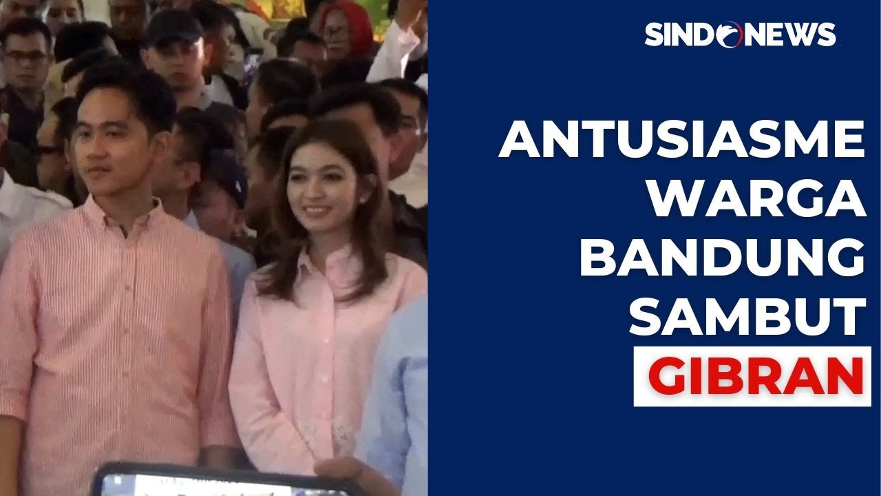 Gibran dan Istri Belanja Pakaian Anak di Pasar Baru Bandung