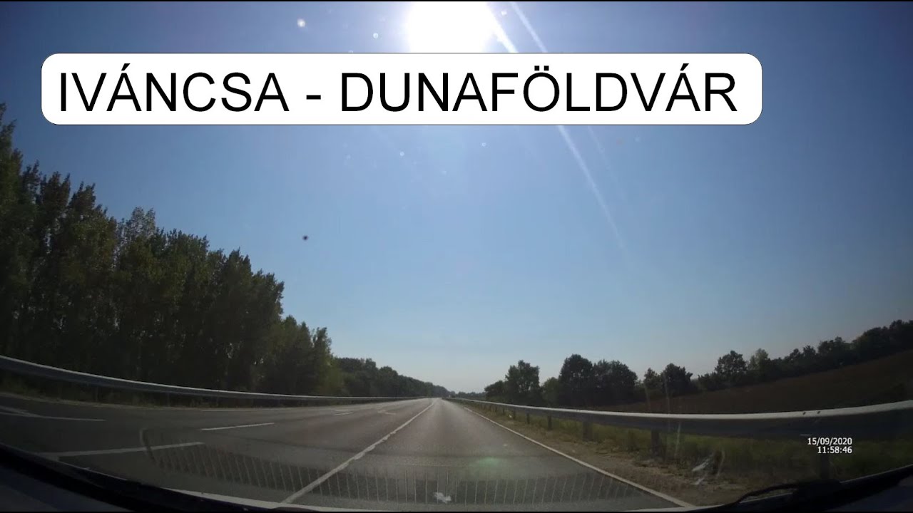 UTIFILM IVÁNCSA - DUNAFÖLDVÁR 2020 09 15