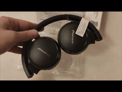 Pioneer SE-S3BT-B UNBOXING