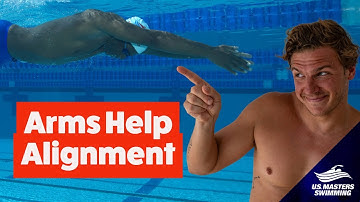 Tijdmeting schoolslagzwemmen // Tip 3 // Laat je armen een rol spelen bij het meten van de tijd b...
