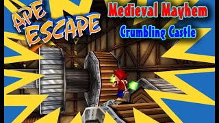 Ape Escape: Medieval Mayhem #3 - Crumbling Castle (with commentary) PS1