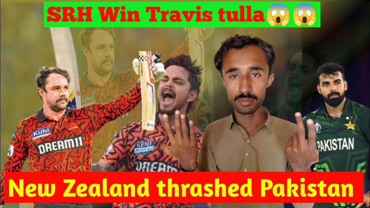Pakistan Rr R New Zealand thrashed Pakistan and SRH thrashed to RR #ipl2025 #cricket ...