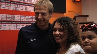 Studio 90: Fans Get a Chance to Meet Jurgen Klinsmann in Houston