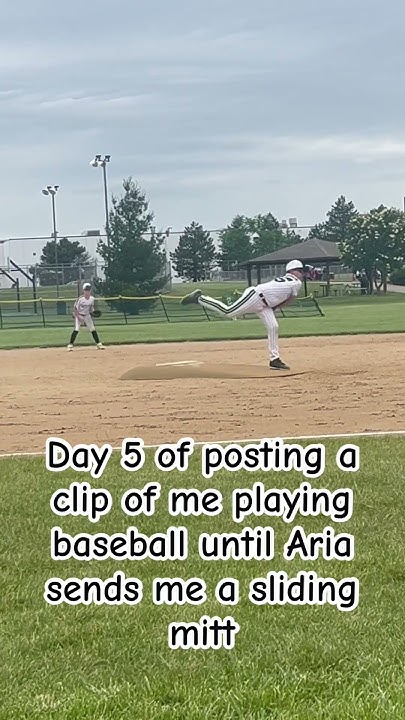 Day 5 of posting a clip of me playing baseball until Aria sends me a