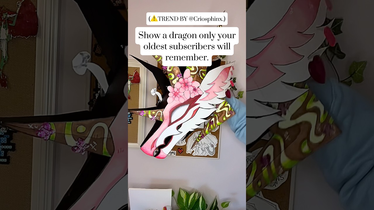 Кукла-дракон, которую помнят только олдскулы (ТРЕНД ОТ @Criosphinx). 