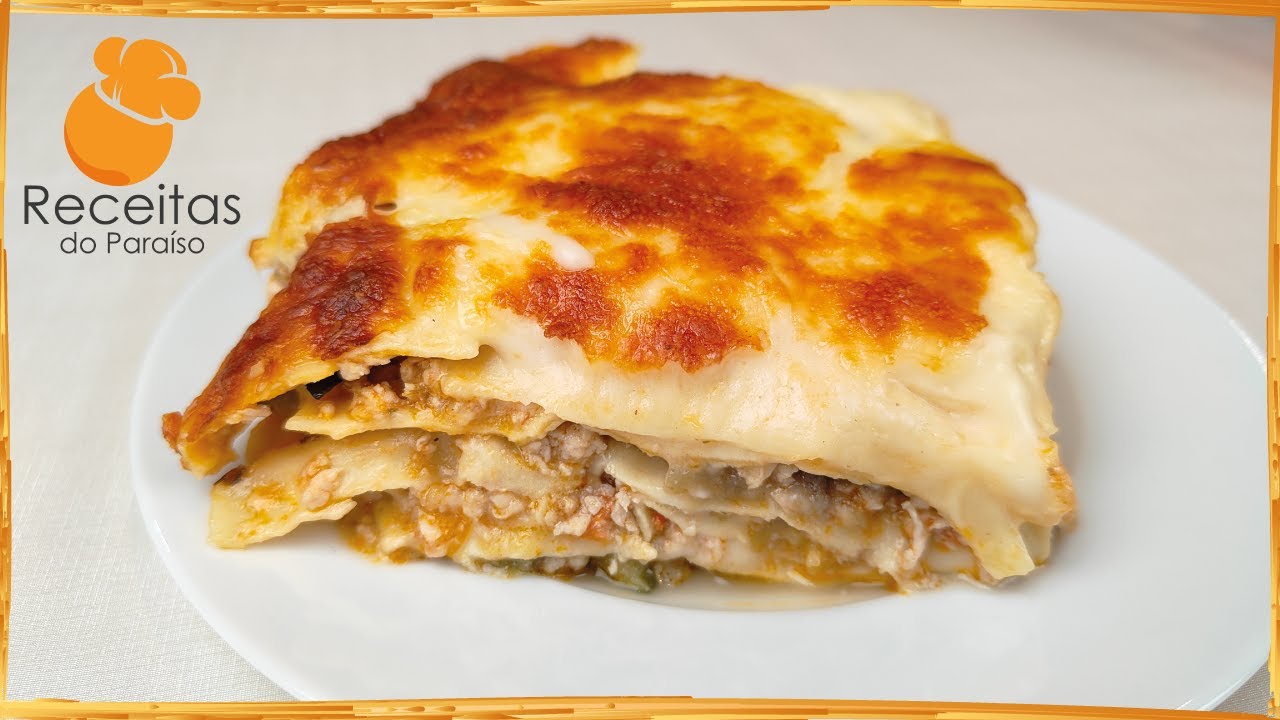 LASANHA DE FRANGO COM LEGUMES (receita maravilhosa para toda a família) |🍎  Receitas do Paraíso