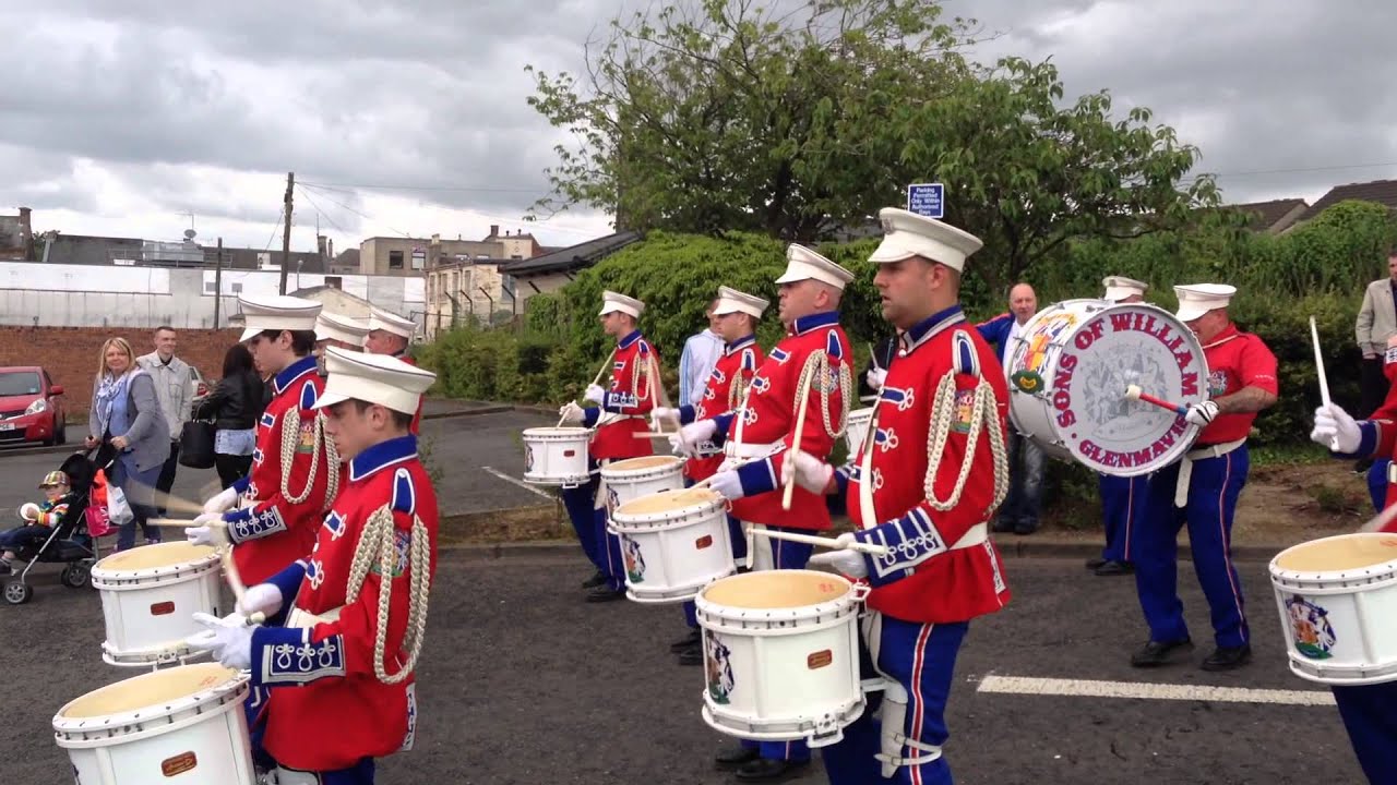 Sons of William Glenmavis Bathgate evening parade 28/06 YouTube