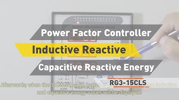 ENTES RG3-15 CLS Power Factor Controller Inductive Reactive Capacitive Reactive Energy