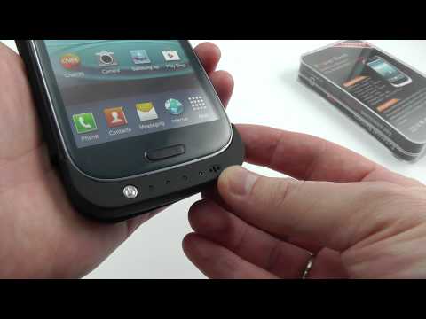 Усиленный Чехол-аккумулятор для Samsung Galaxy S3 (3200) mAh в виде книжки | Электробум.com.ua