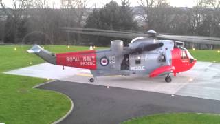 Royal Navy Sea King Helicopter HD