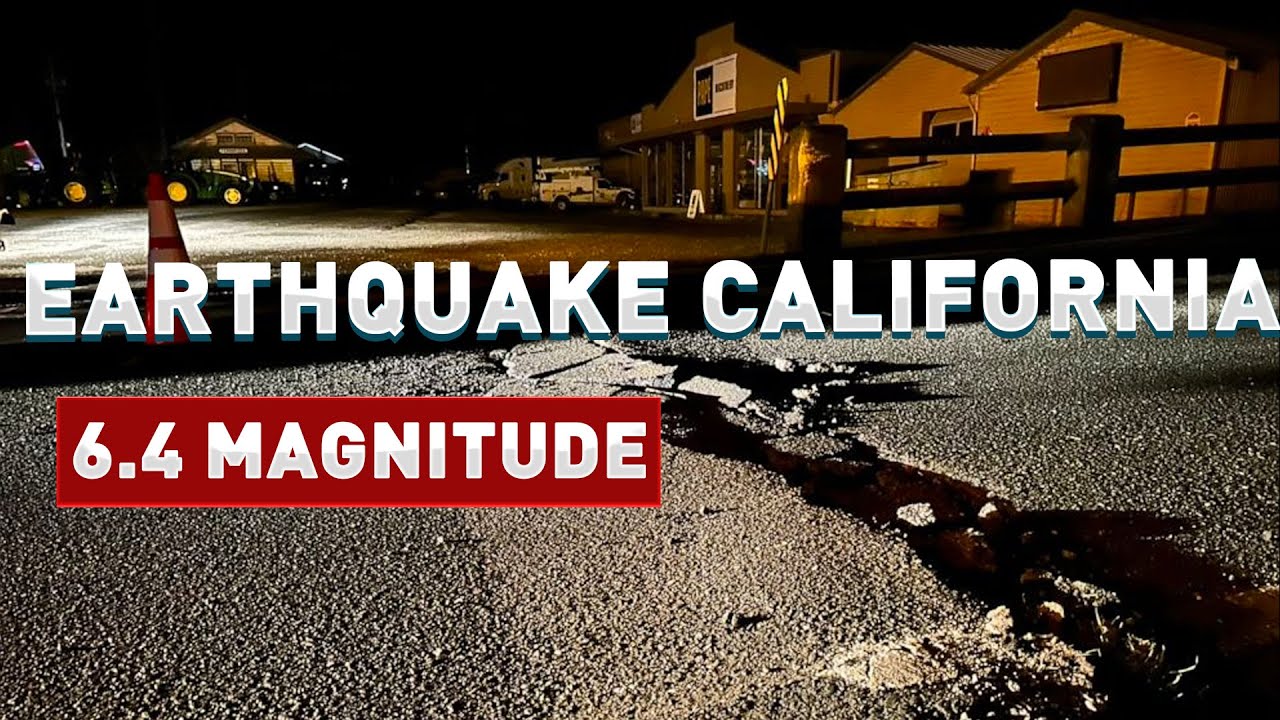 Tens of thousands without power after 6.4 magnitude earthquake strikes ...