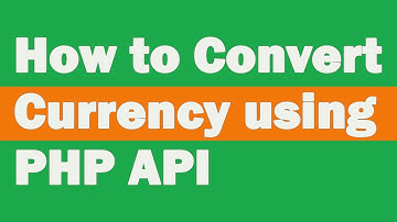 How to Convert Currency using PHP API