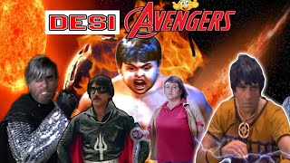 DESI AVENGERS | Funny Avengers | JHALLU BHAI