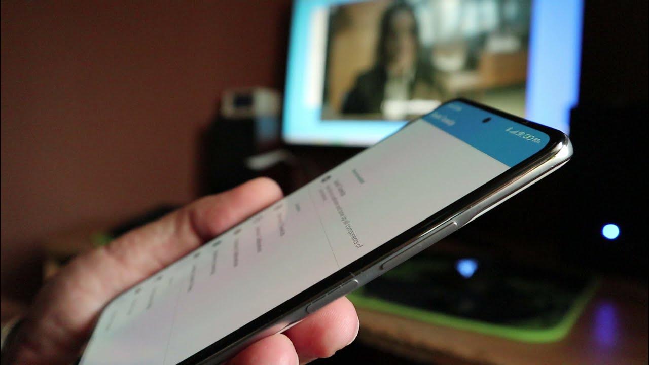 Demonstracija rada proximity sensor (senzora blizine) na POCO F3